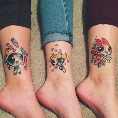 tatuajes de burbuja de las chicas superpoderosas|Ideas de tatuajes de las Chicas Superpoderosas